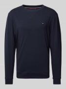 Tommy Hilfiger Sweatshirt mit Label-Stitching in Marine, Größe M