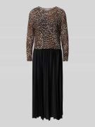 ROBE LÉGÈRE Kleid mit Rundhalsausschnitt in Black, Größe 40