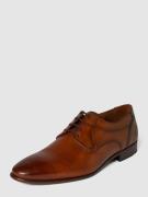 Lloyd Derby aus Leder Modell 'Manon' in Cognac, Größe 42,5