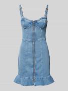 Guess Minikleid in Denim-Optik Modell 'MARCELA' in Jeansblau, Größe S
