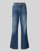 Cambio Bootcut Jeans mit Ziersteinbesatz Modell 'FRANCESCA' in Blau, G...