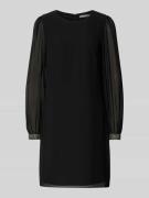 Christian Berg Cocktail Cocktailkleid mit semitransparenten Ärmeln in ...