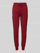 Under Armour Sweatpants mit Label-Stitching in Bordeaux, Größe XS