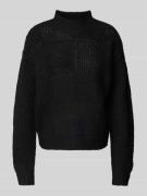 Vero Moda Regular Fit Strickpullover mit Stehkragen Modell 'MOON' in B...