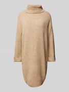 Vero Moda Knielanges Strickkleid mit Rollkragen Modell 'JUPITER' in Ta...