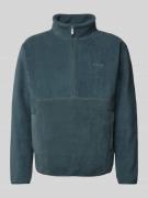 Mazine Sweatshirt mit Stehkragen in Blau, Größe S