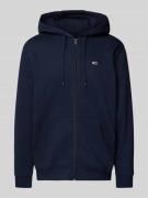 Tommy Jeans Regular Fit Sweatjacke mit Kapuze in Marine, Größe M
