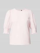 Vero Moda Bluse mit Smok-Details Modell 'NINA' in Rosa, Größe L