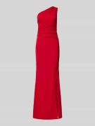 SISTAGLAM Abendkleid mit One-Shoulder-Träger in Rot, Größe 44