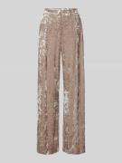 Marella Baggy Fit Stoffhose mit Bundfalten Modell 'KARMAN' in Taupe, G...