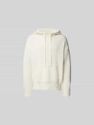 Marni Hoodie in Strick-Optik in Offwhite, Größe 46