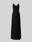 TROYDEN COLLECTION Abendkleid mit Herz-Ausschnitt in Black, Größe 38