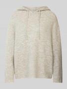 Marc O'Polo Oversized Hoodie aus Schurwoll-Mix mit kompaktem Maschenbi...