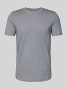 s.Oliver RED LABEL Regular Fit T-Shirt aus reiner Baumwolle mit gummie...