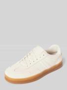 Tommy Jeans Low Top Sneaker aus Leder in Beige, Größe 41