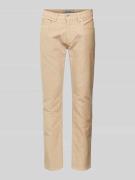 Pierre Cardin Tapered Fit Cordhose Modell 'Lyon' in Beige, Größe 32/32