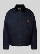 Carhartt Work In Progress Jeansjacke mit Paspeltaschen Modell 'DETROIT...