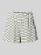 Marc O'Polo Comfort Fit Pyjama Shorts aus reiner Baumwolle in Offwhite...