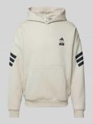 ADIDAS SPORTSWEAR Hoodie mit Kapuze in Beige, Größe L