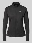 PUMA PERFORMANCE Trainingsjacke mit Logo-Print in Black, Größe L