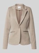 ICHI Blazer mit Paspeltaschen Modell 'KATE' in Beige, Größe L