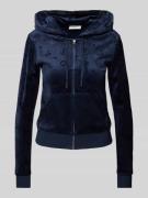 Juicy Couture Sweatjacke mit Kapuze Modell 'MADISON' in Marine, Größe ...