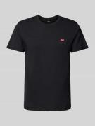 Levi's® T-Shirt mit Label-Stitching in Black, Größe L