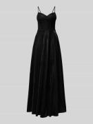 Luxuar Abendkleid mit Herz-Ausschnitt in Black, Größe 42