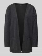 Only Regular Fit Cardigan mit Baumwolle Modell 'MATTY' in Anthrazit, G...