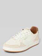 Replay Ledersneaker mit Label-Details Modell 'SMASH FINE' in Offwhite,...