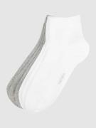 camano Sneakersocken im 7er-Pack in Weiss, Größe 39-42