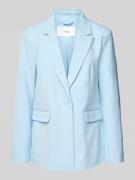 YAS Regular Fit Blazer mit Pattentaschen Modell 'LIKKA' in Hellblau, G...