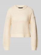Vero Moda Comfort Fit Strickpullover aus Baumwoll-Mix Modell 'NEWMADER...