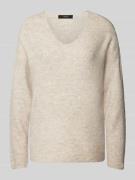 Vero Moda Regular Fit Strickpullover in Melange Modell 'CREWLEFILLE' i...