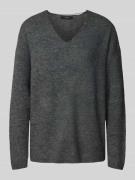 Vero Moda Regular Fit Strickpullover in Melange Modell 'CREWLEFILLE' i...