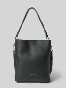 Marc O'Polo Hobo Bag aus genarbtem Rindsleder in Black, Größe 1