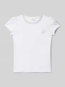 s.Oliver RED LABEL Regular Fit T-Shirt aus reiner Baumwolle in Weiss, ...