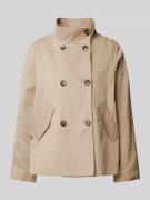 Cinque Jacke mit Pattentaschen Modell 'JOLINA' in Beige, Größe 34