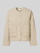 Barbour Steppjacke mit aufgesetzten Taschen Modell 'MONROE' in Sand, G...