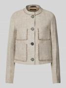 Windsor Leinen-Baumwoll-Mix Blazer aus Leinen-Baumwoll-Mix in Beige Me...