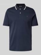 Marc O'Polo Regular Fit Poloshirt aus reiner Baumwolle in Marine, Größ...