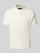 Marc O'Polo Regular Fit Poloshirt aus Baumwoll-Mix-Jersey mit breiter ...