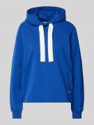 Marc O'Polo Relaxed Fit Hoodie aus reiner Baumwolle mit gepeachter Obe...