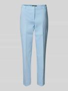 comma Stoffhose mit Bundfalten in Blau, Größe 36