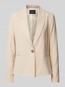 s.Oliver BLACK LABEL Regular Fit Blazer mit Viskose-Anteil in Piqué-Qu...