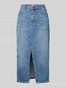 Rich & Royal Jeansrock mit Eingrifftaschen in Hellblau, Größe 26