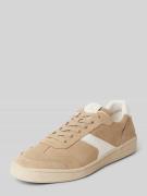Marc O'Polo Low Top Sneaker aus edlem Velours-Rindsleder mit Glattlede...
