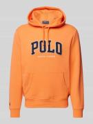 Polo Ralph Lauren Regular Fit Hoodie mit Baumwollanteil in Orange, Grö...