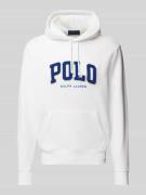 Polo Ralph Lauren Regular Fit Hoodie mit Baumwollanteil in Weiss, Größ...