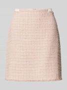 BOSS Minirock mit Strukturmuster Modell 'Vetona' in Hellrosa, Größe 46